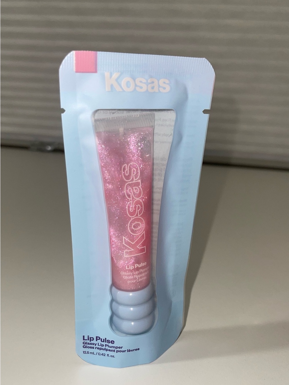 NEW Kosas Lip Pulse Glassy Lip Plumper - Aura Flare (Sealed)